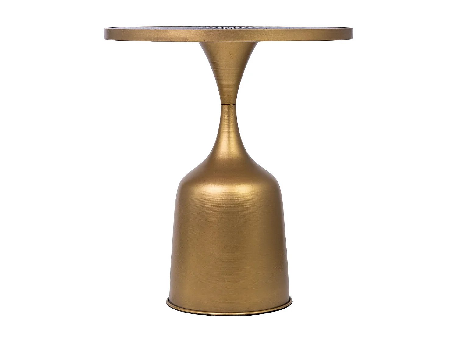 Tavolino in metallo 40x40x46h cm