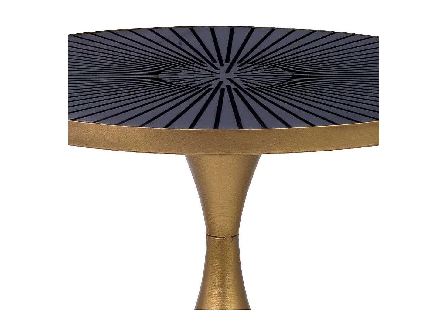 Tavolino in metallo 40x40x46h cm