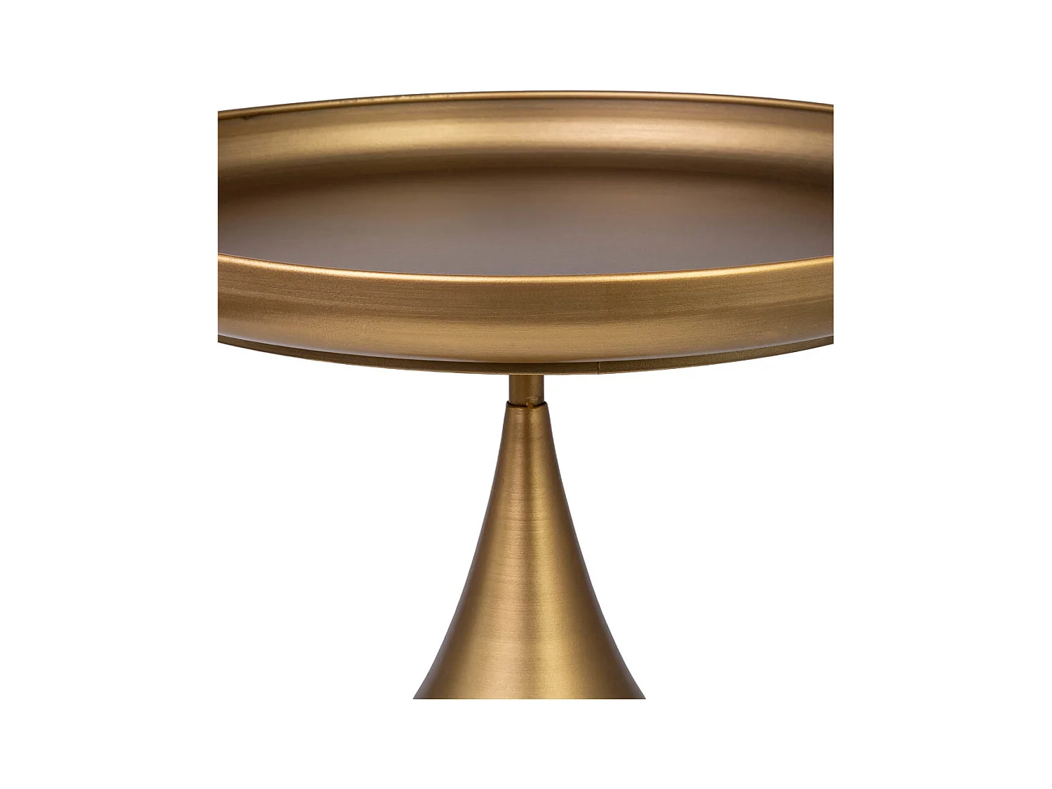 Mesa de apoio em metal 51x51x53,5h cm