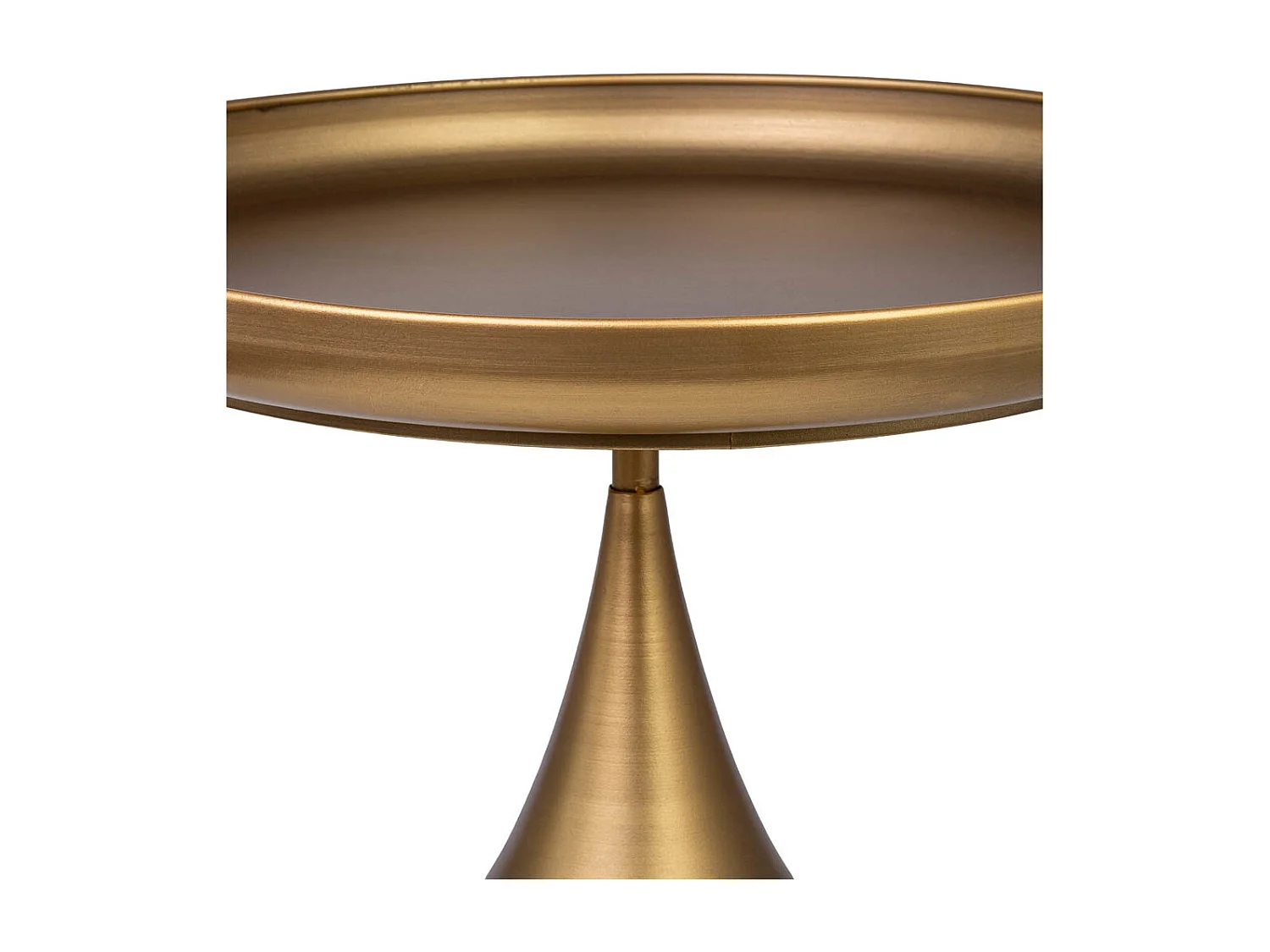 Mesa de apoio em metal 51x51x53,5h cm