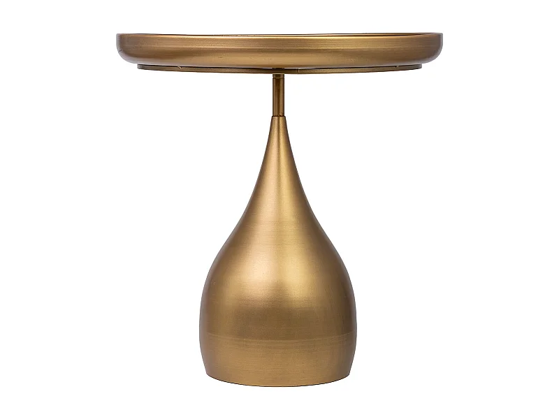 Mesa auxiliar de metal 51x51x53.5h cm