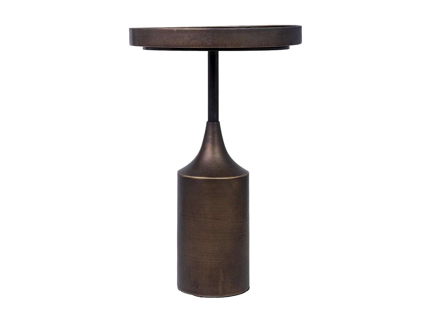 Mesa de apoio em metal 40x40x46h cm