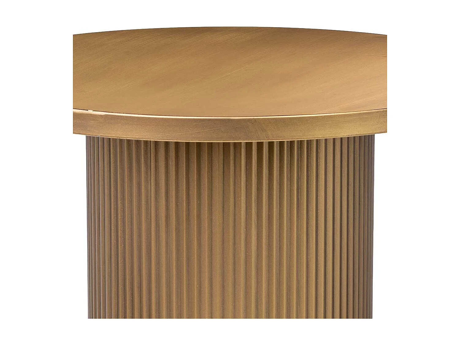 Mesa auxiliar de metal 48x48x51h cm