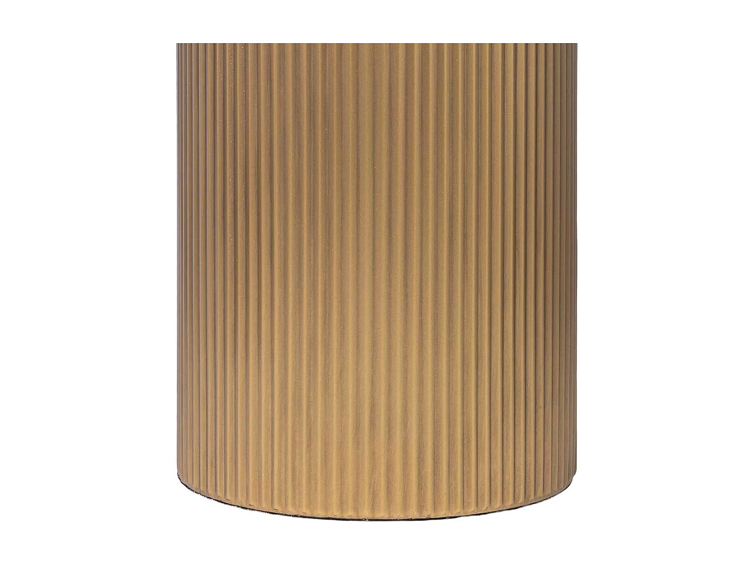 Tavolino in metallo 48x48x51h cm Oro