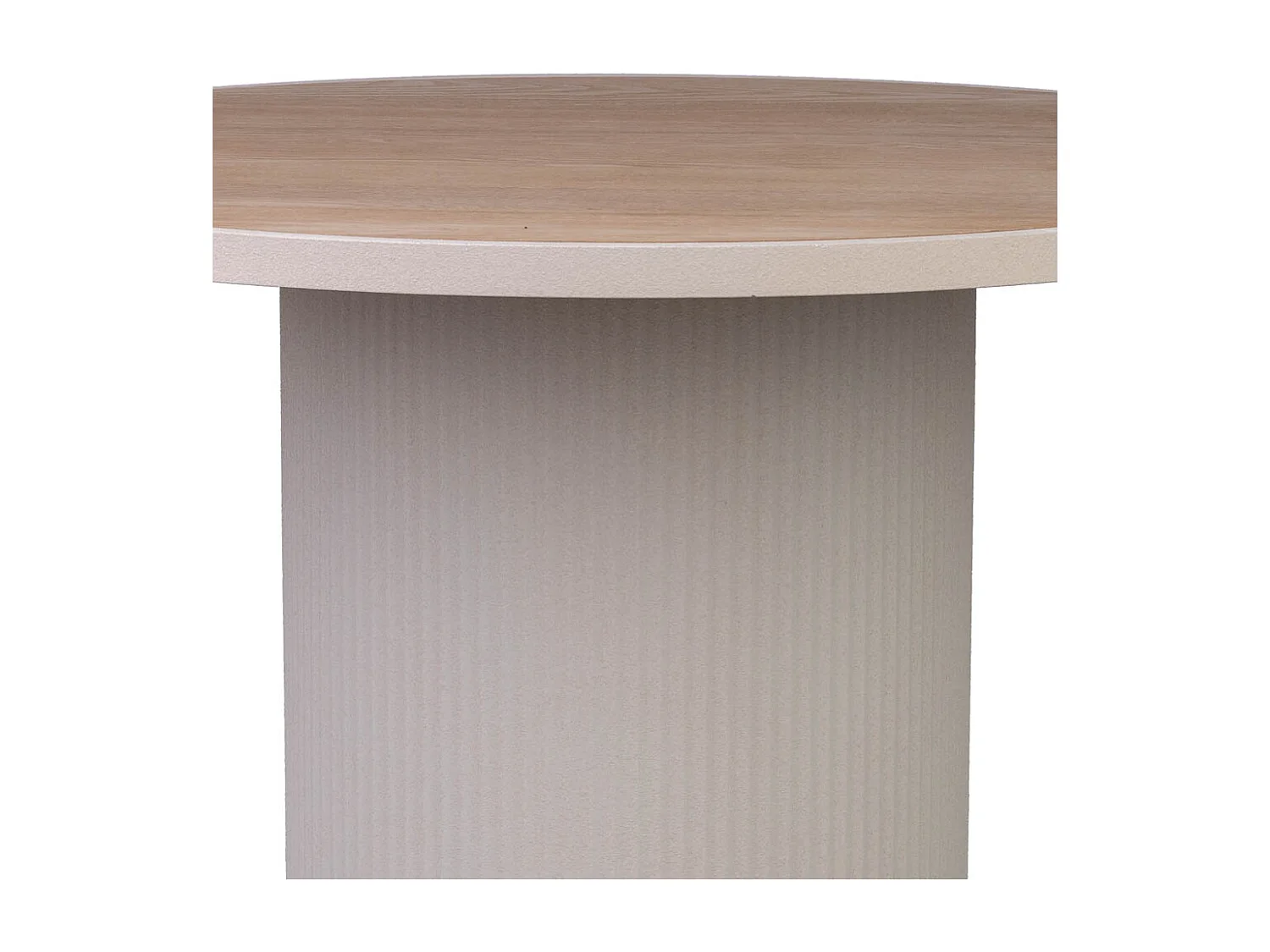 Tavolino in metallo e legno 65x65x60,5h cm