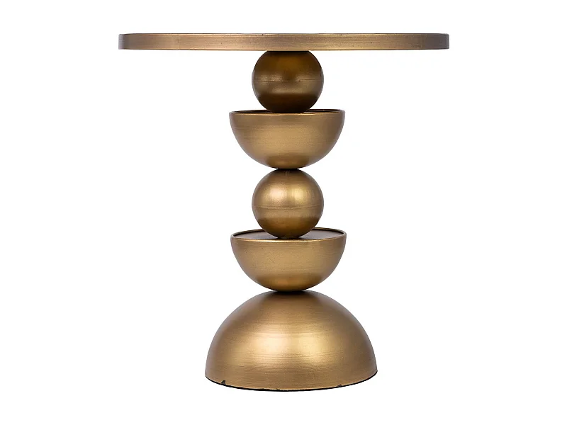 Mesa de apoio em metal 45x45x48,5h cm