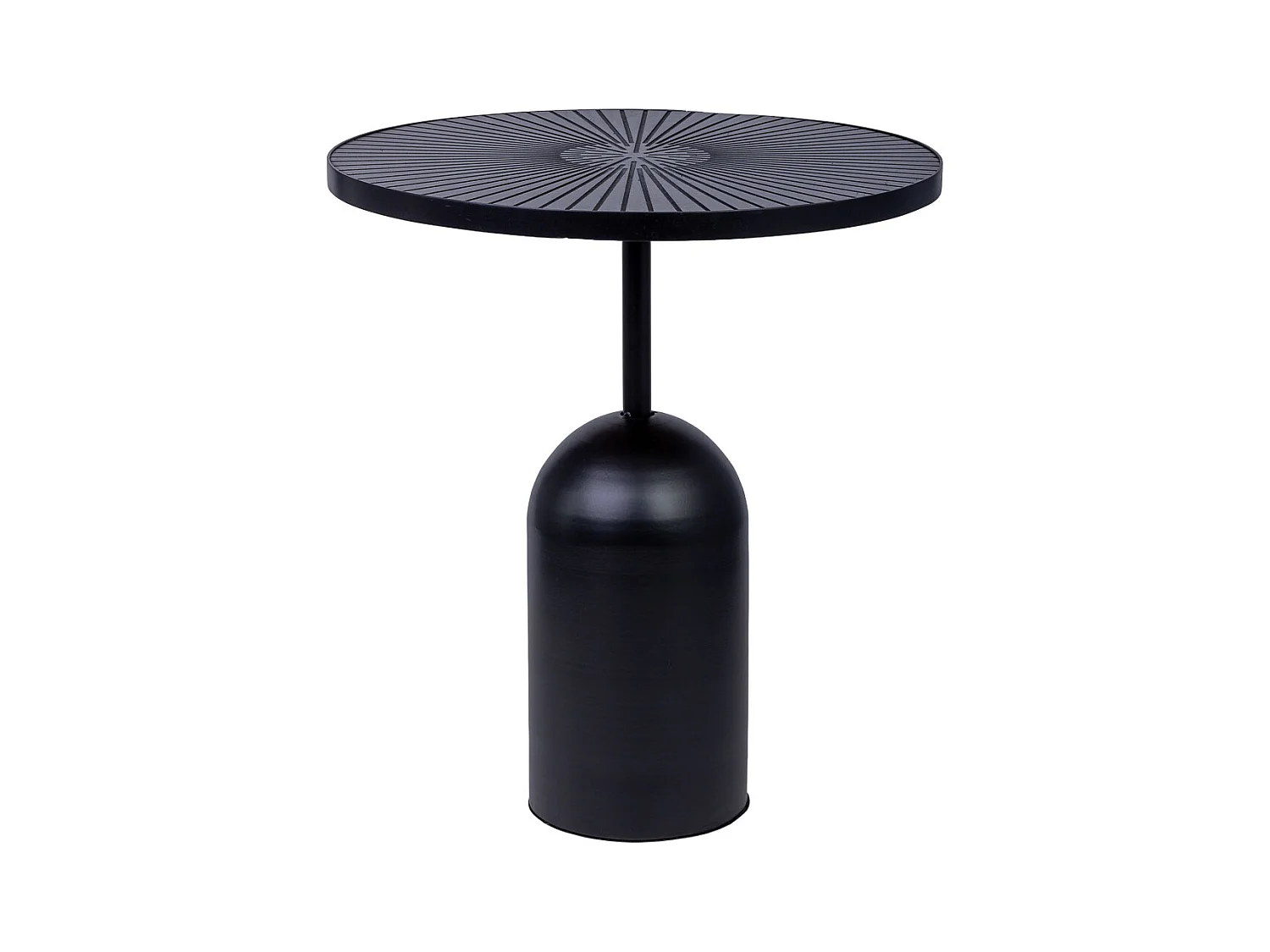 Mesa auxiliar de metal 40.5x40.5x45h cm