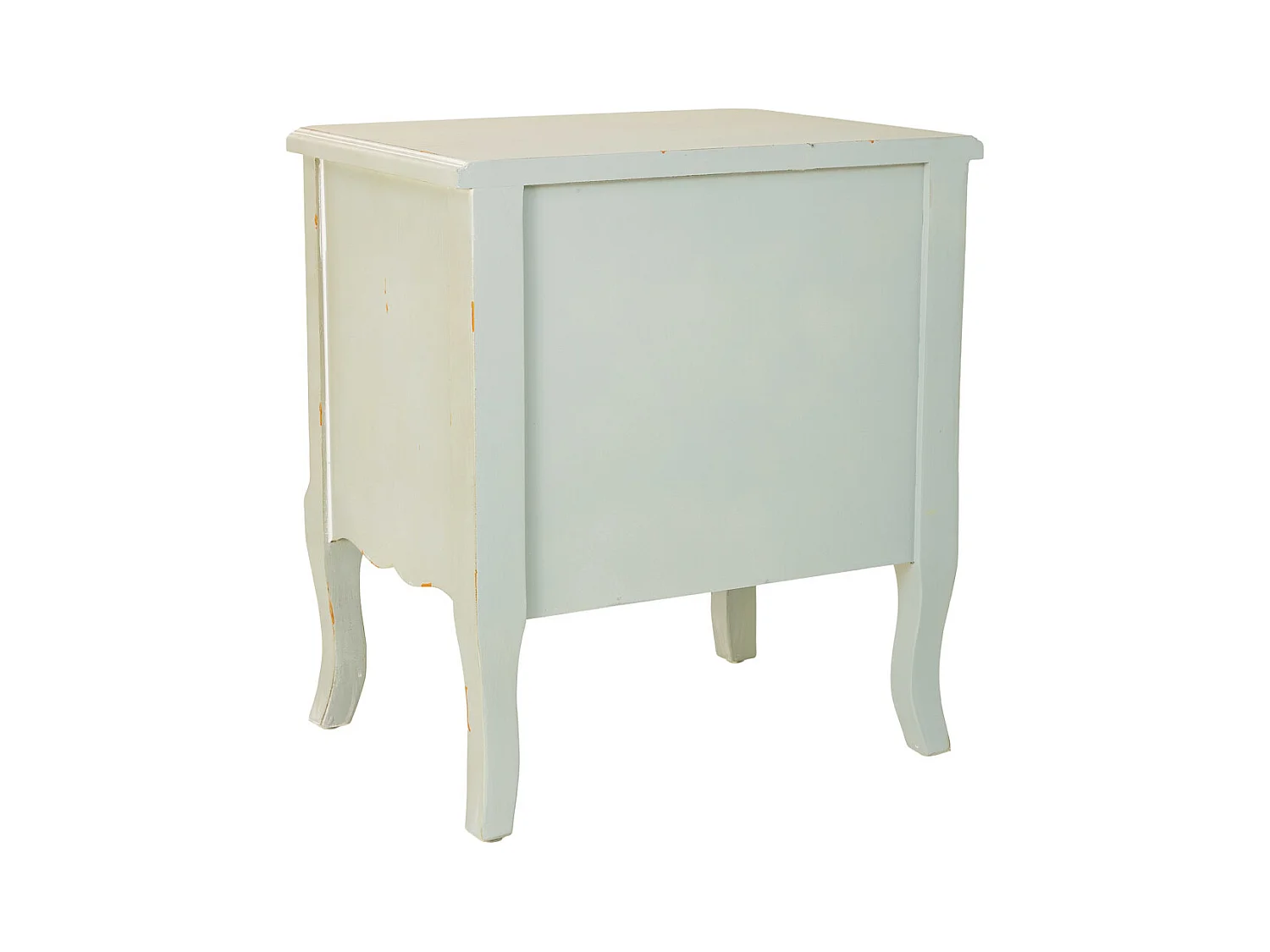 Secretária em madeira com duas gavetas 50x38x55h cm