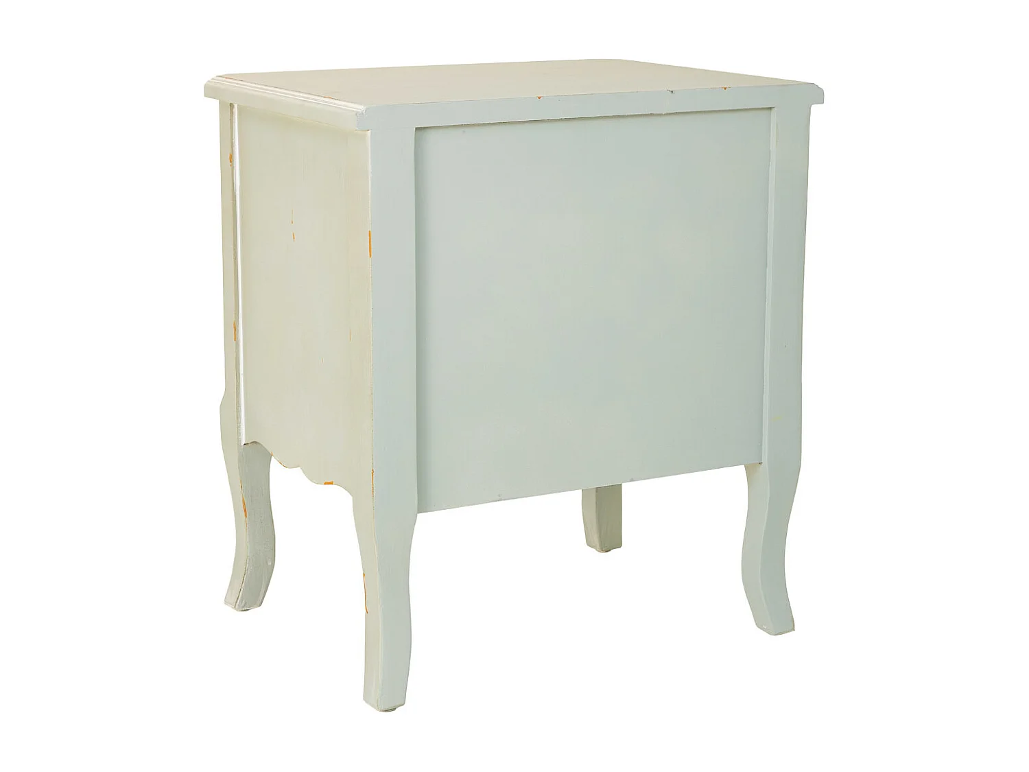 Secretária em madeira com duas gavetas 50x38x55h cm