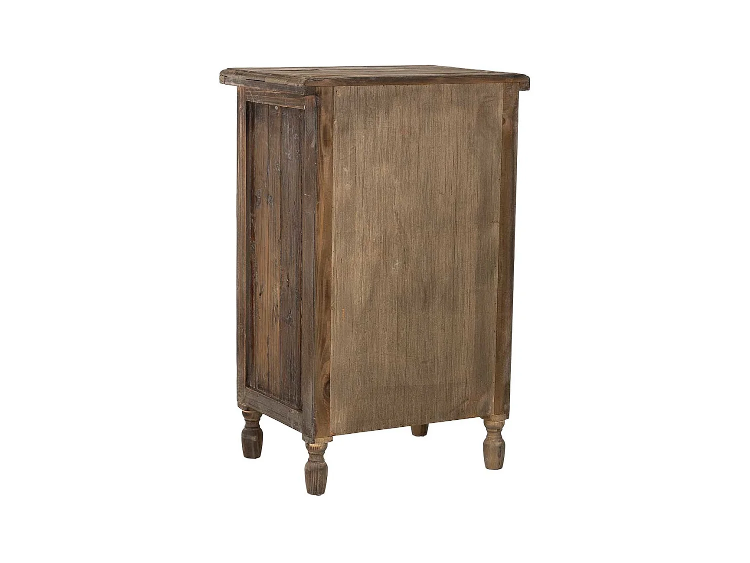 Secretária em madeira com 1 porta e 1 gaveta 48x35x76h cm