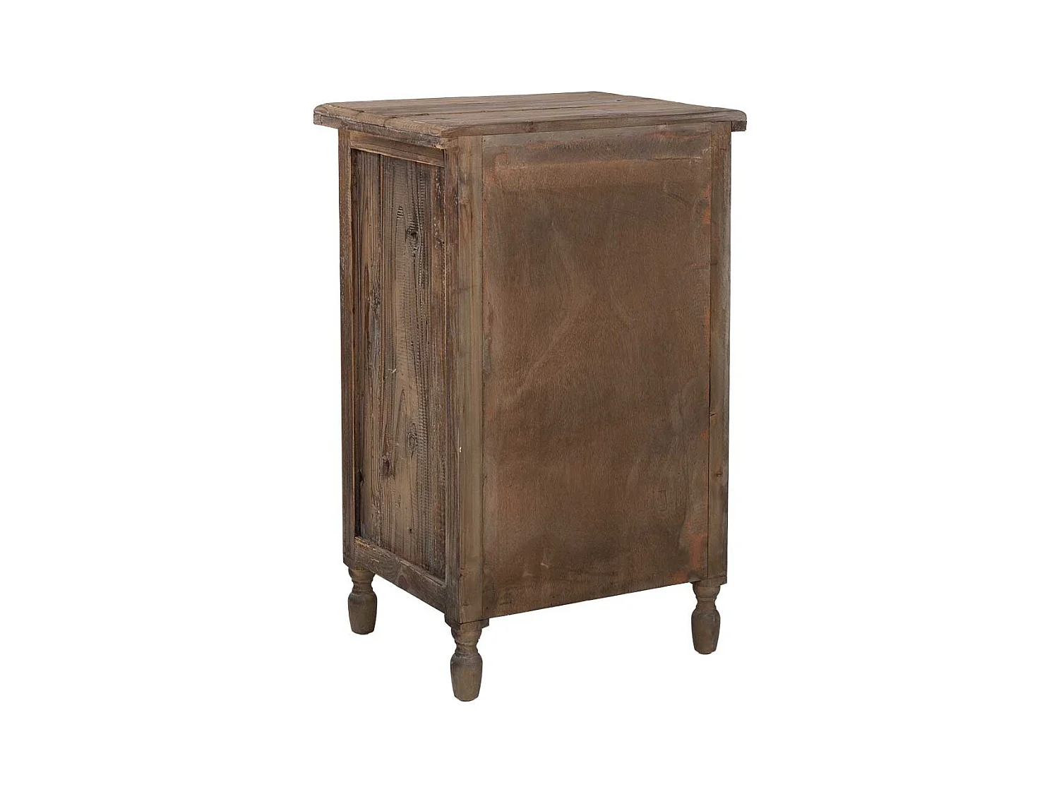 Mesita de madera 3 cajones 48x38x76,5h cm