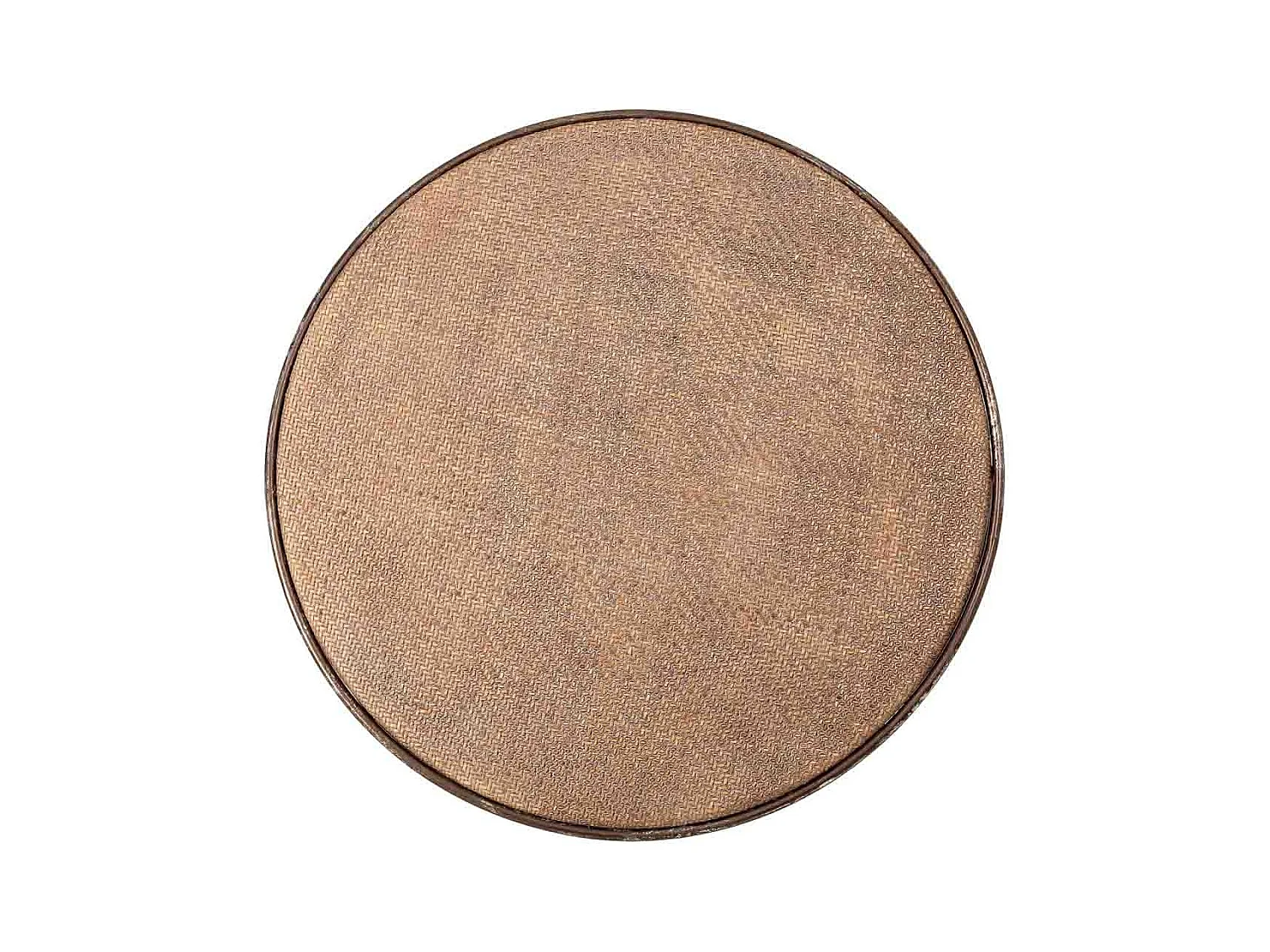 Table en métal 75,5x75,5x76,8h cm