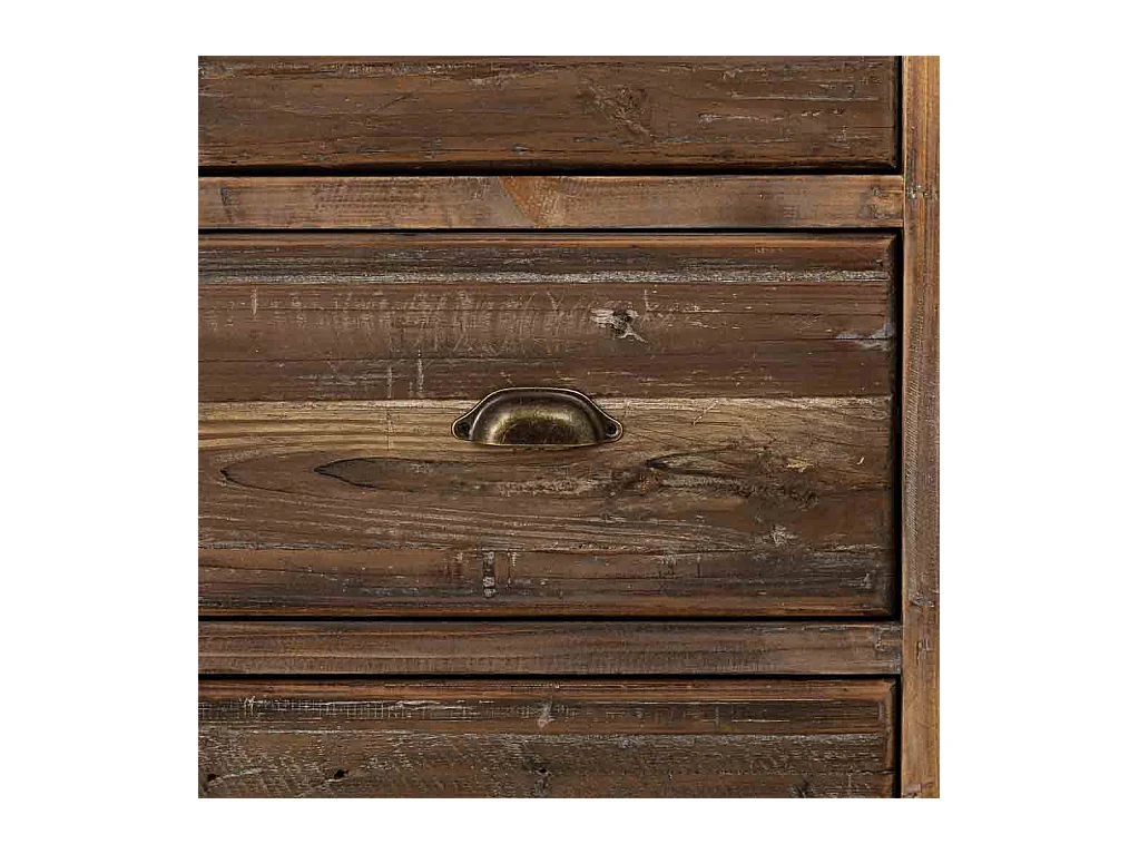 Cómoda em madeira com 4 gavetas 100x40x93h cm