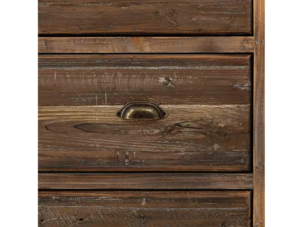 Commode en bois avec 4 tiroirs 100x40x93h cm