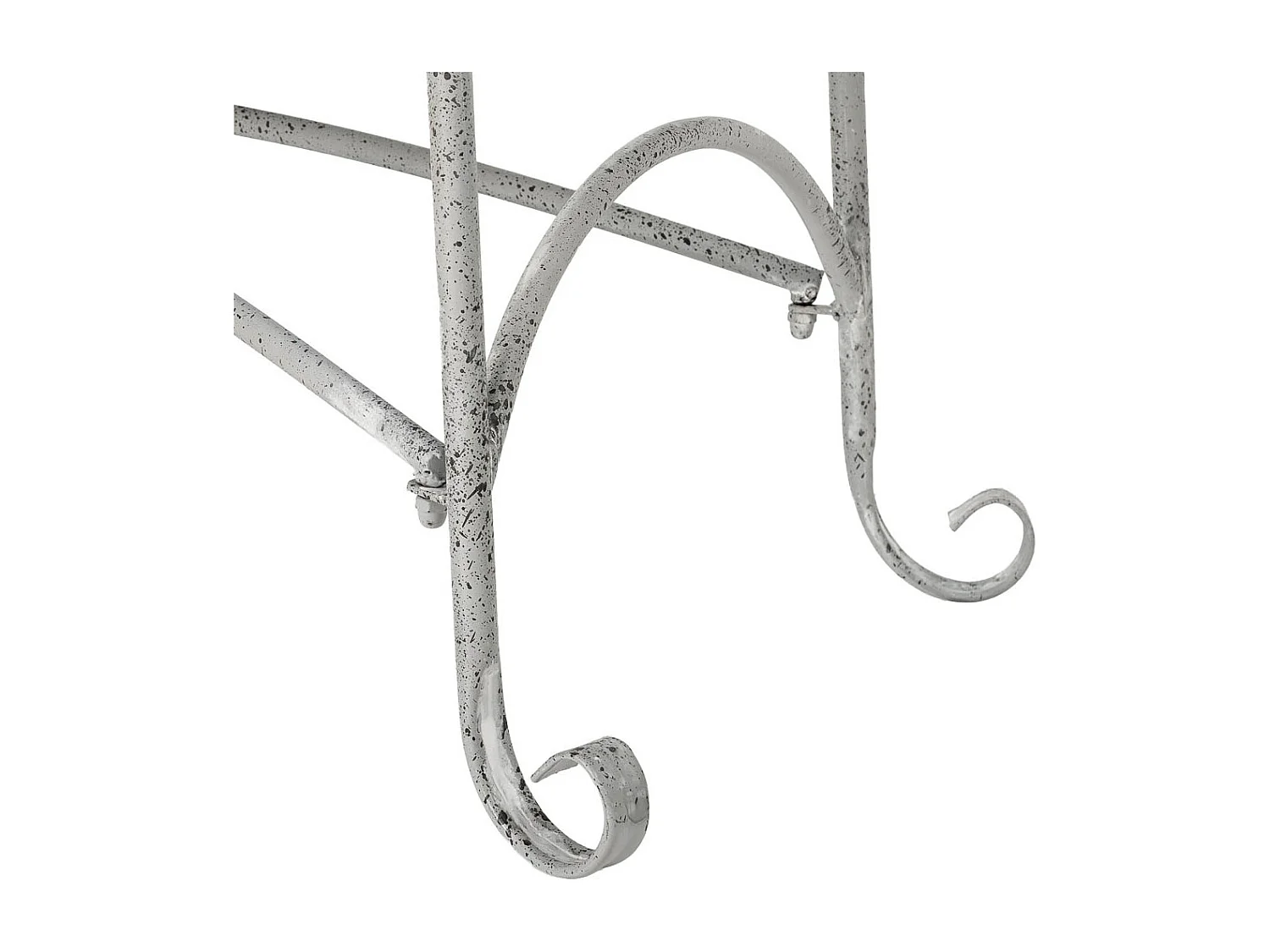 Mesa de centro em metal 120,65x56,52x52,07h cm