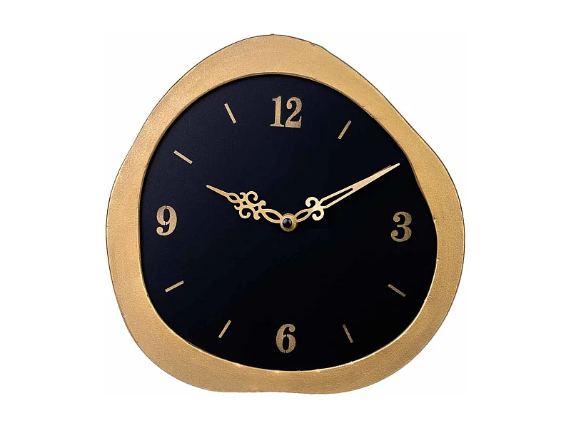 Reloj de mesa de metal 27x02x27h cm