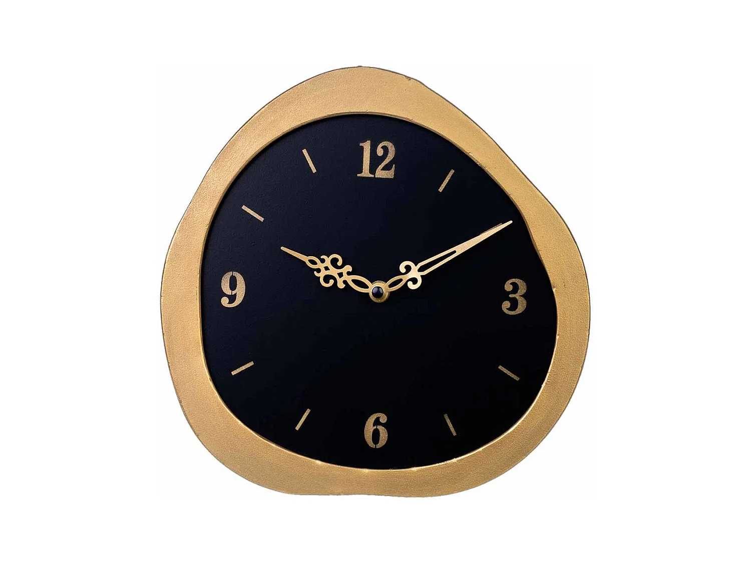 Reloj de mesa de metal 27x02x27h cm