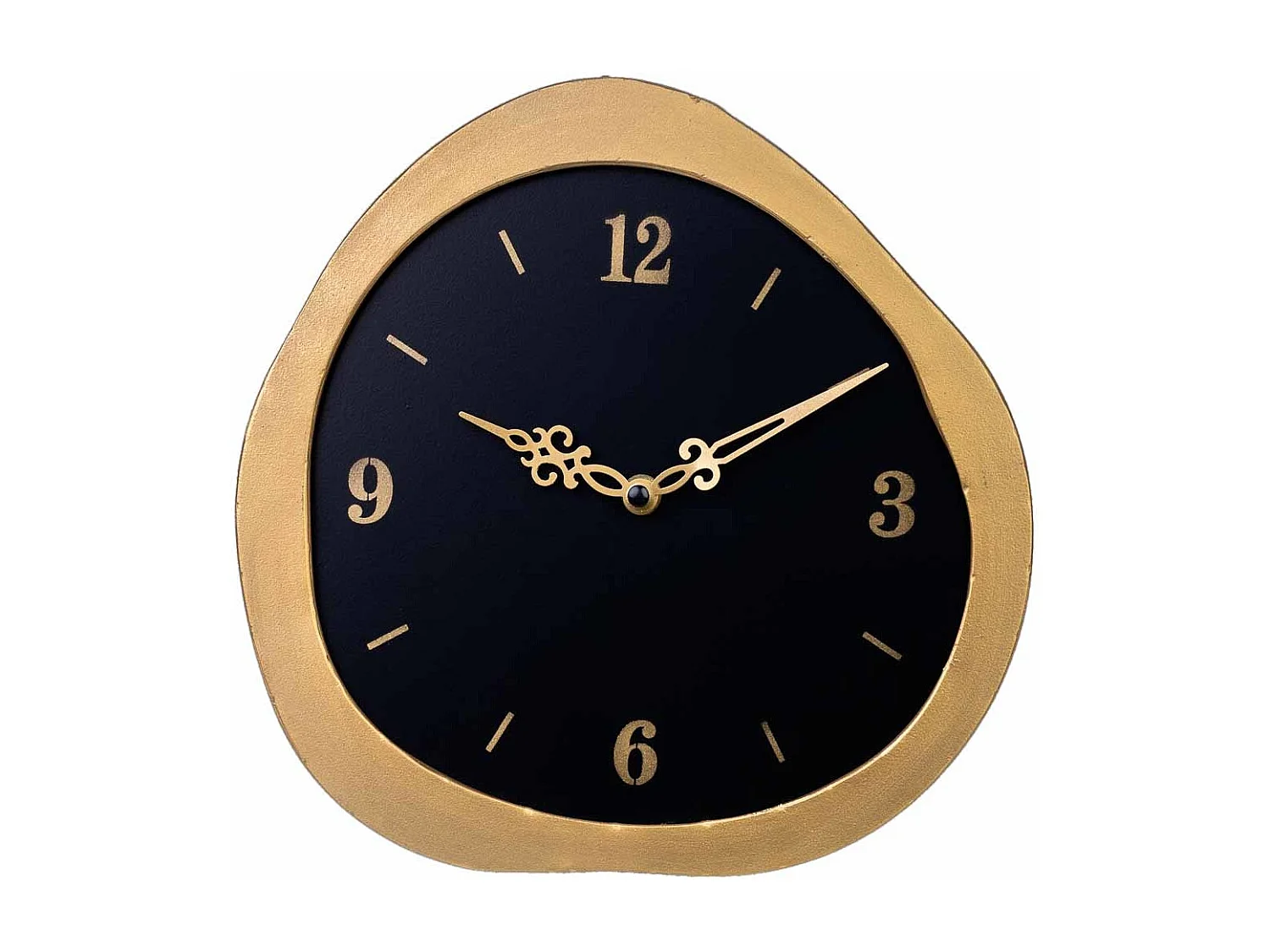 Reloj de mesa de metal 27x02x27h cm