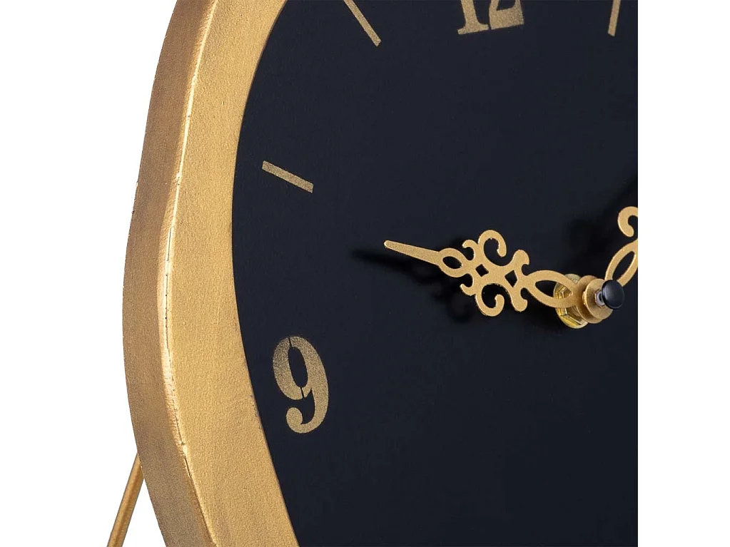 Reloj de mesa de metal 27x02x27h cm