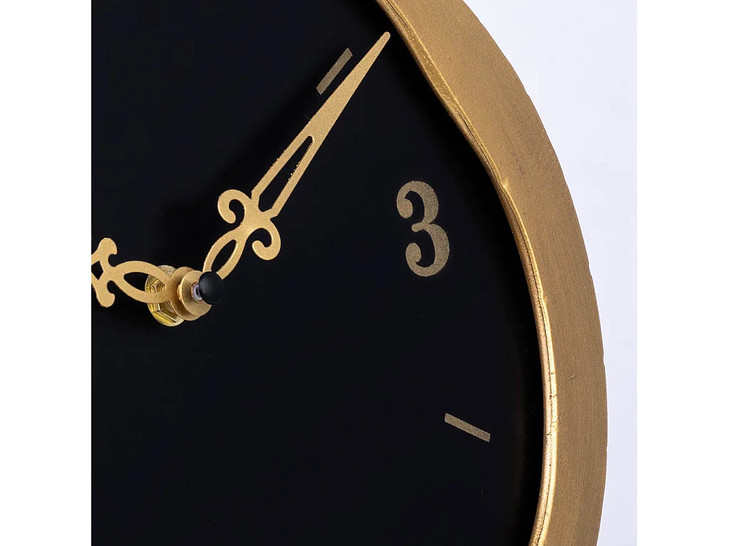 Reloj de mesa de metal 27x02x27h cm