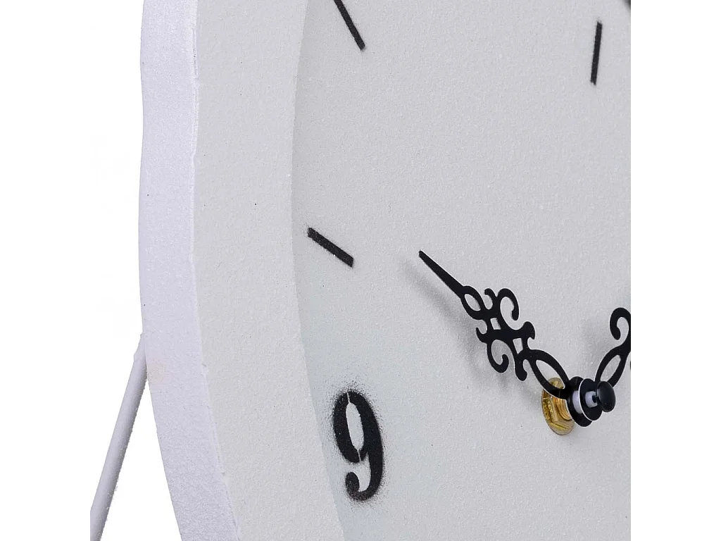 Reloj de mesa de metal 31x02x35h cm