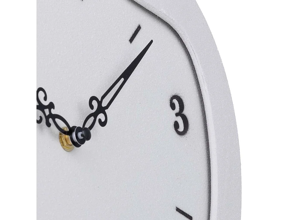 Reloj de mesa de metal 31x02x35h cm