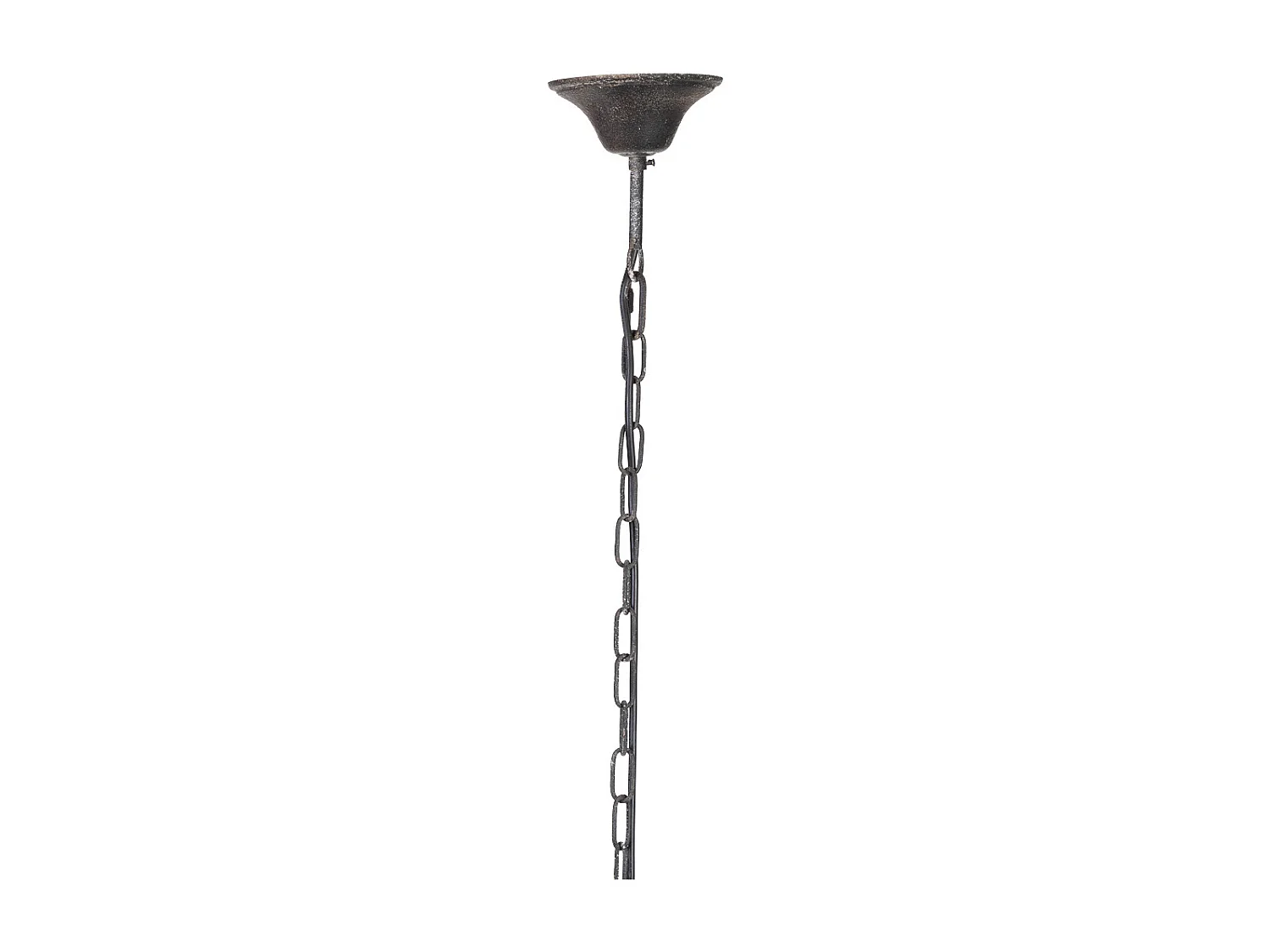 Lampada da soffitto in metallo nero D69x86h cm