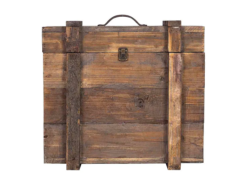 Caja de madera 48x24x46h cm