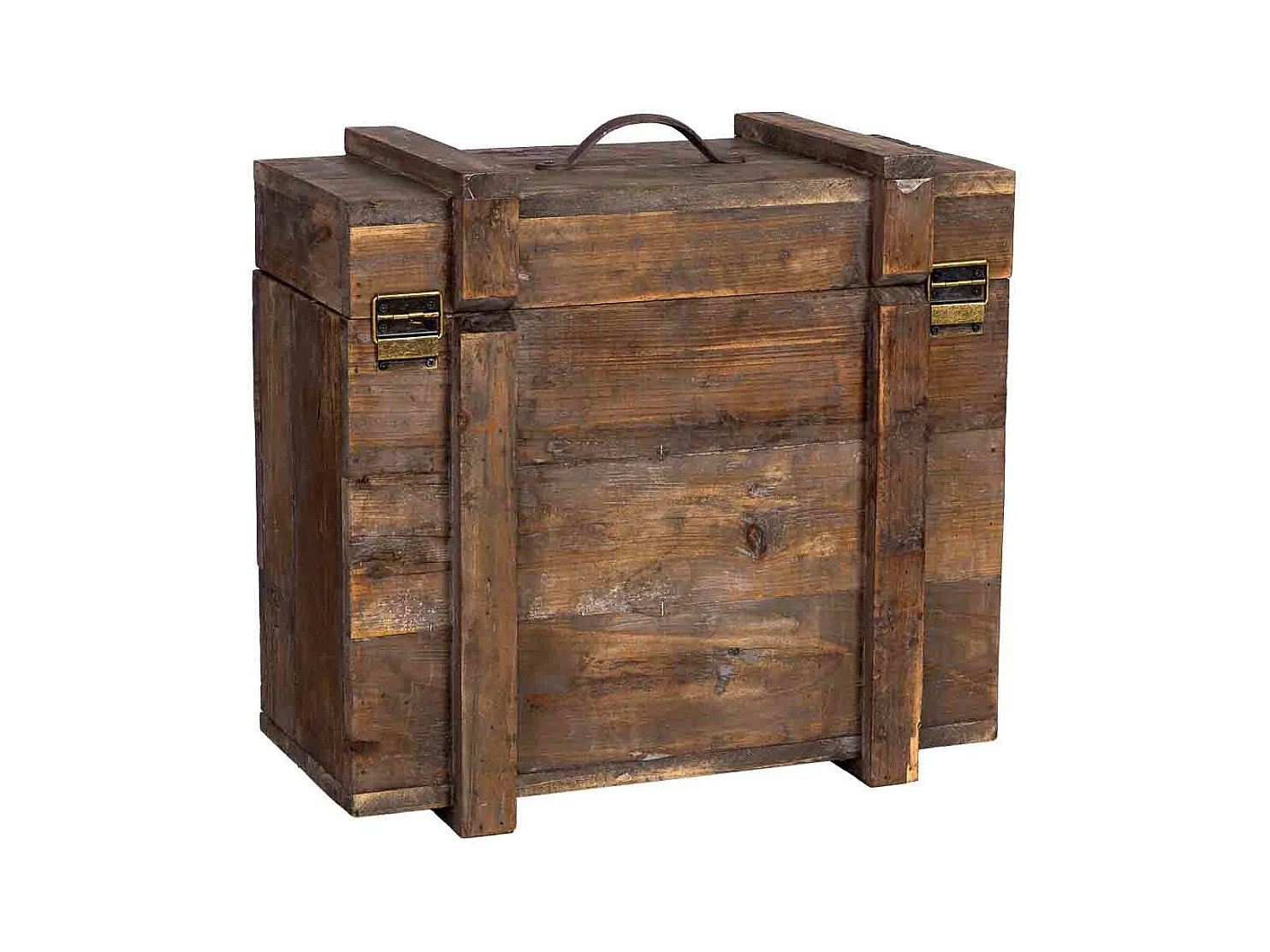 Caja de madera 48x24x46h cm