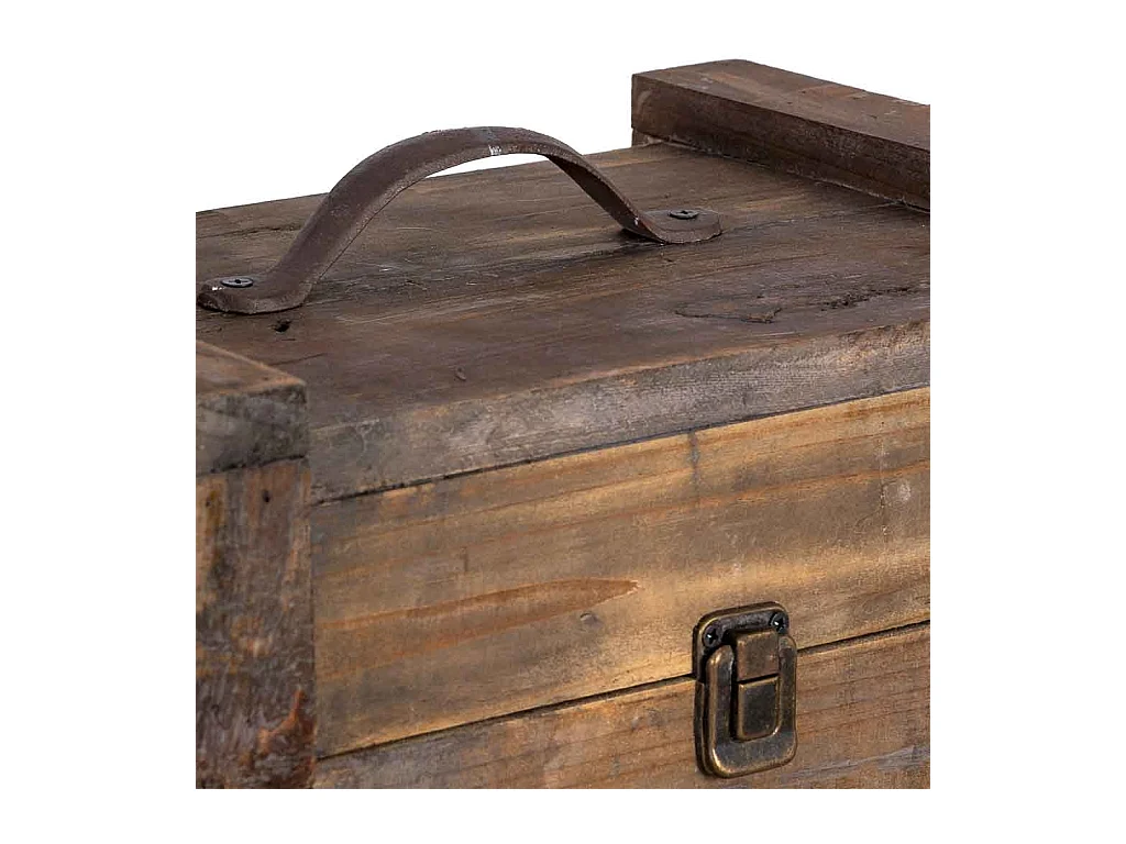 Caja de madera 48x24x46h cm