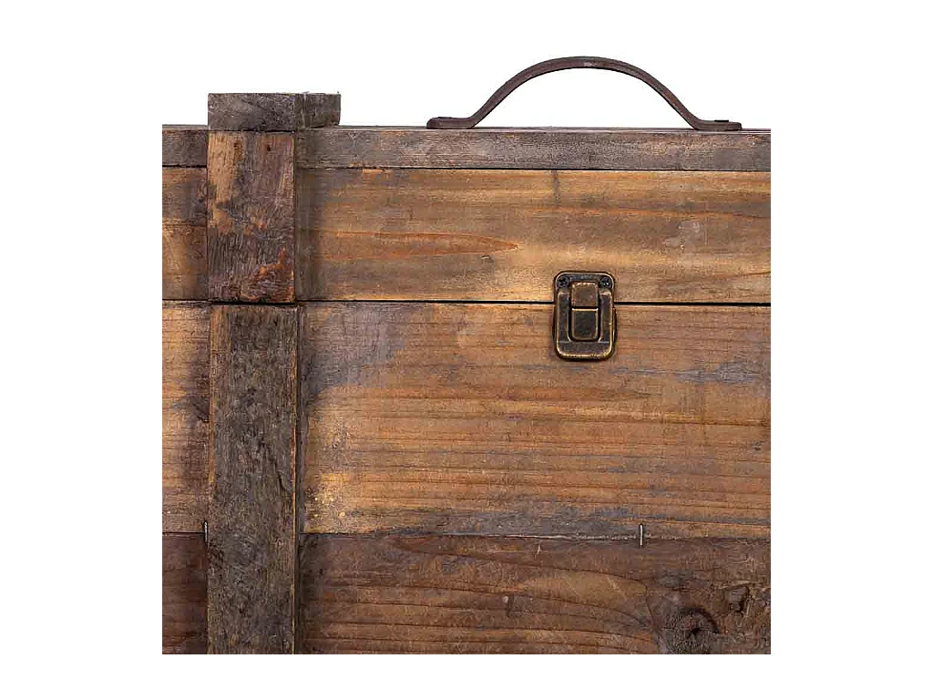 Caja de madera 48x24x46h cm