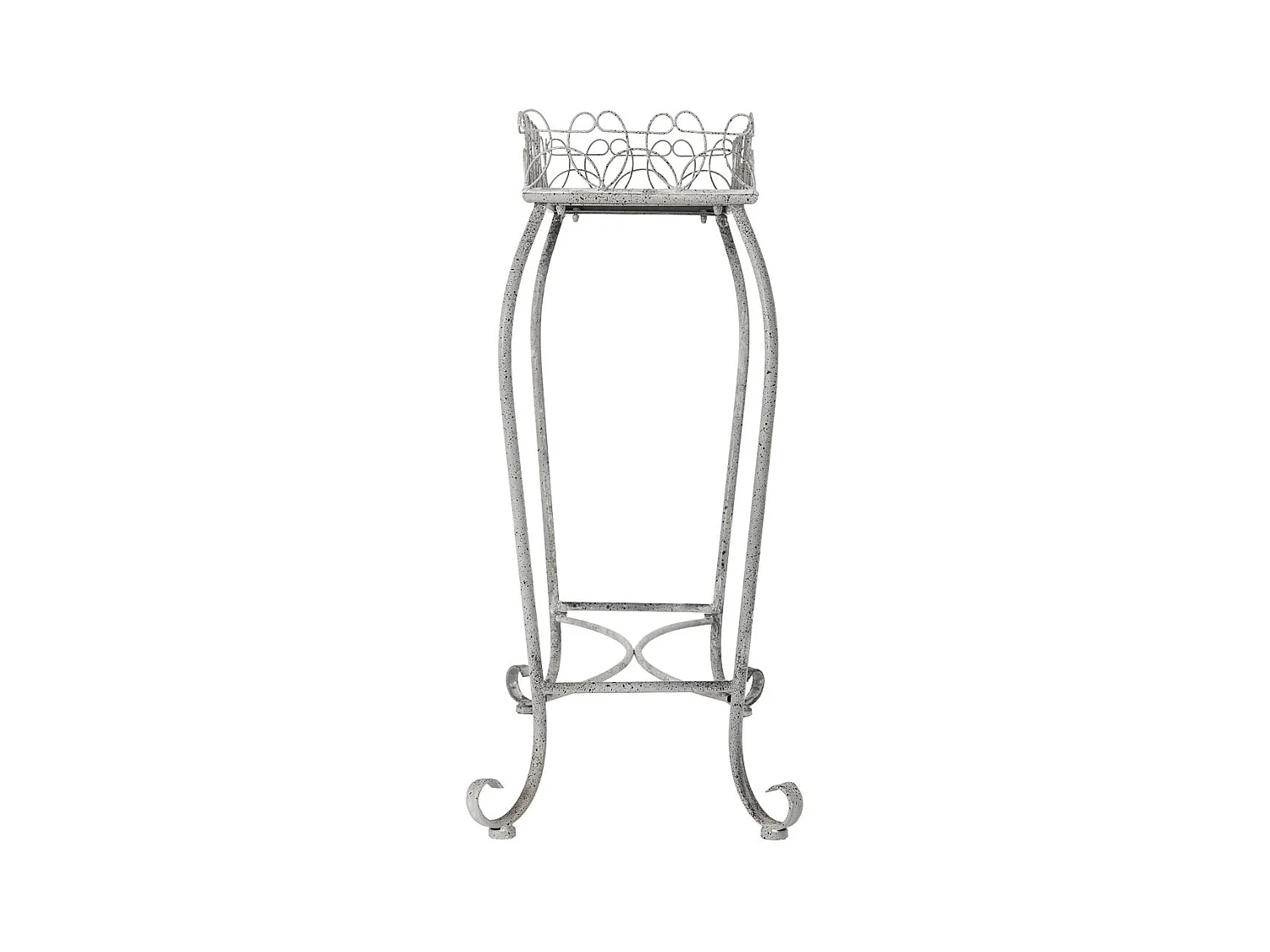 Móveis de entrada metálico 76,84x38,1x84,46h cm