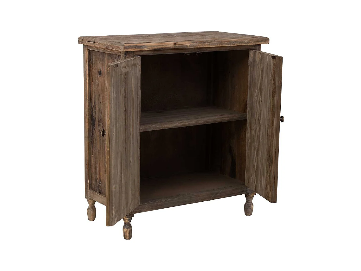 Móveis de entrada em madeira com 2 portas 75x38x82h cm