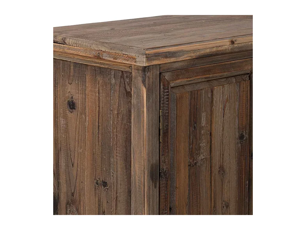 Móveis de entrada em madeira com 2 portas 75x38x82h cm