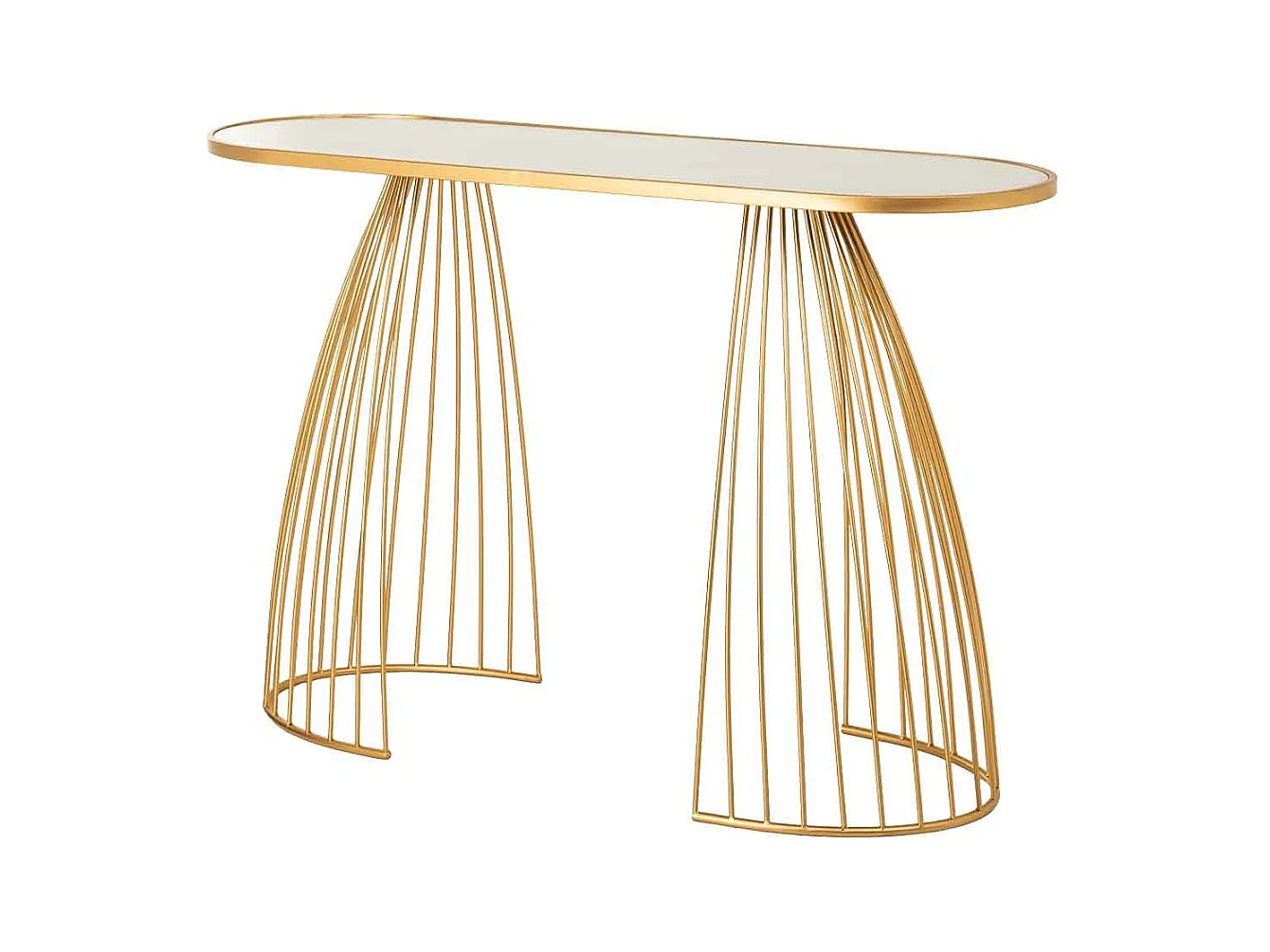 Móveis de entrada metálico 120x40x80h cm