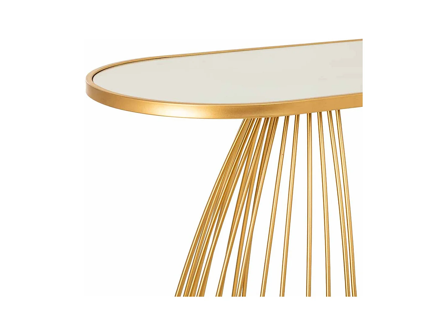 Recibidor de metal 120x40x80h cm