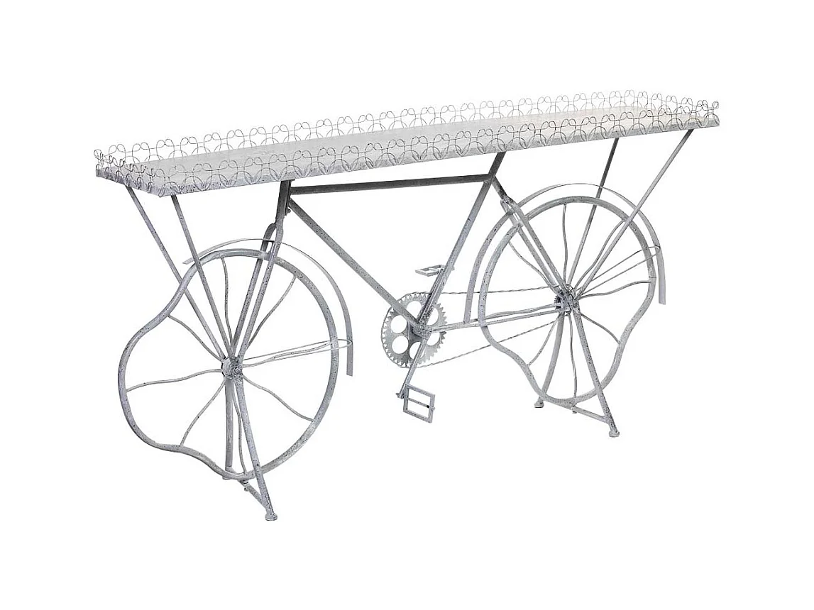 Móveis de entrada em metal 177,17x41,28x92,71h cm