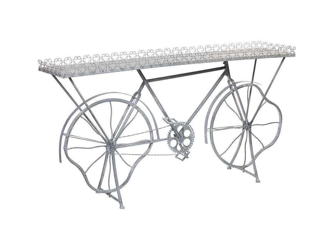 Móveis de entrada em metal 177,17x41,28x92,71h cm