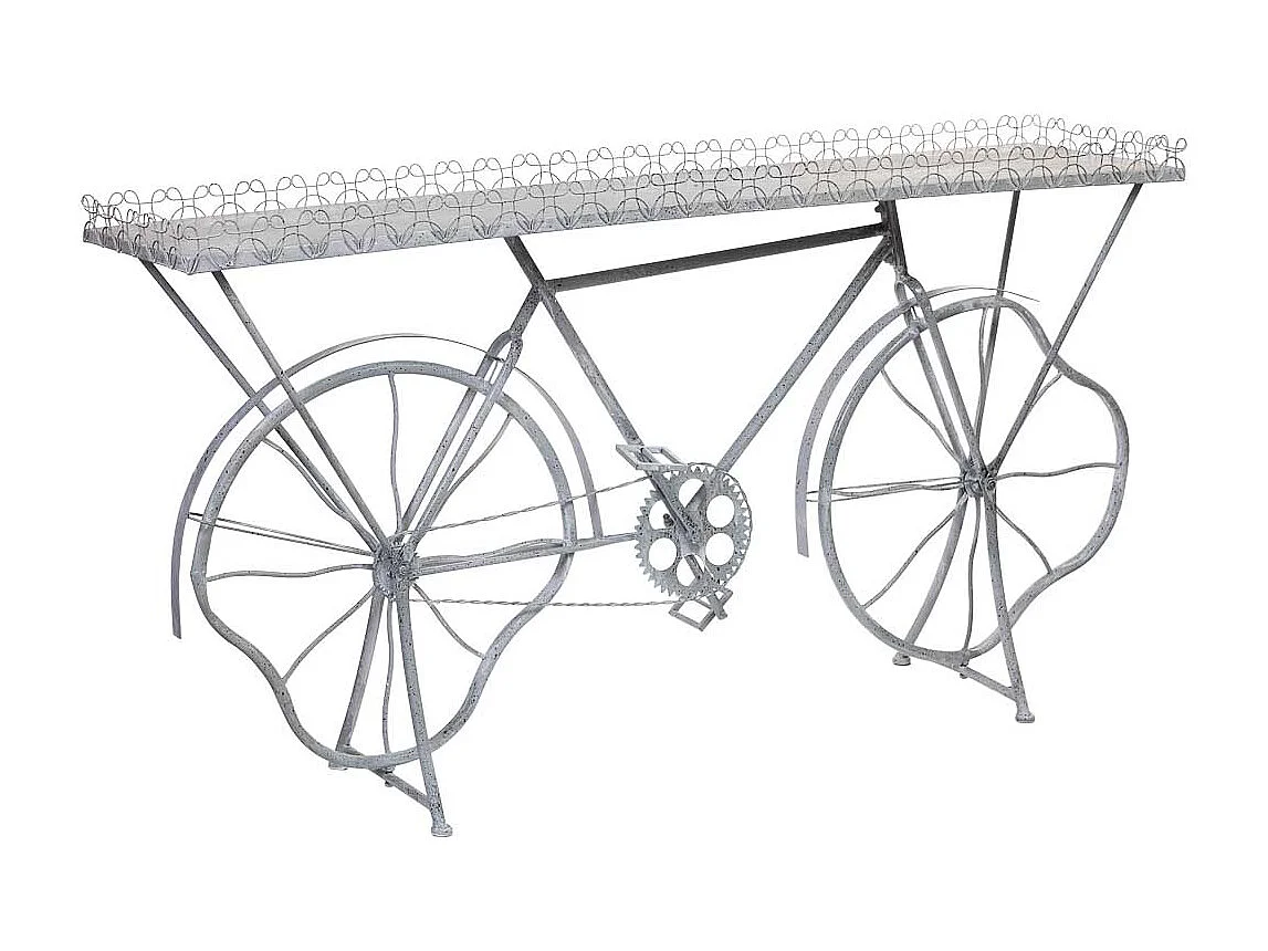 Móveis de entrada em metal 177,17x41,28x92,71h cm