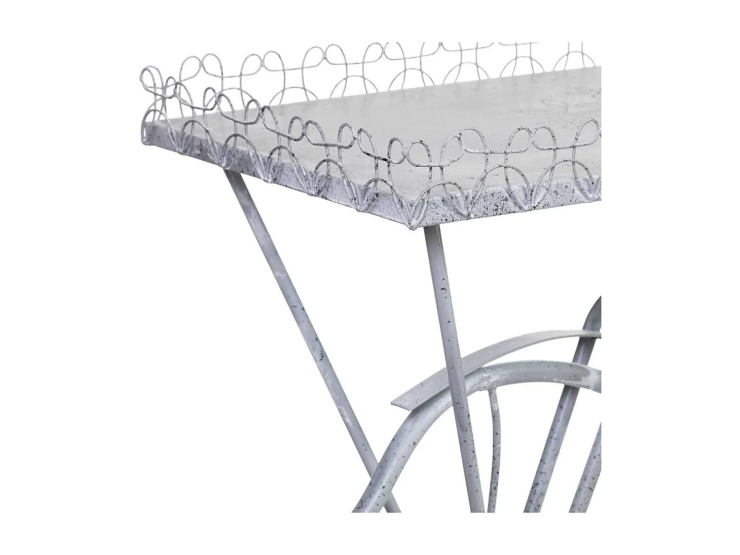 Móveis de entrada em metal 177,17x41,28x92,71h cm