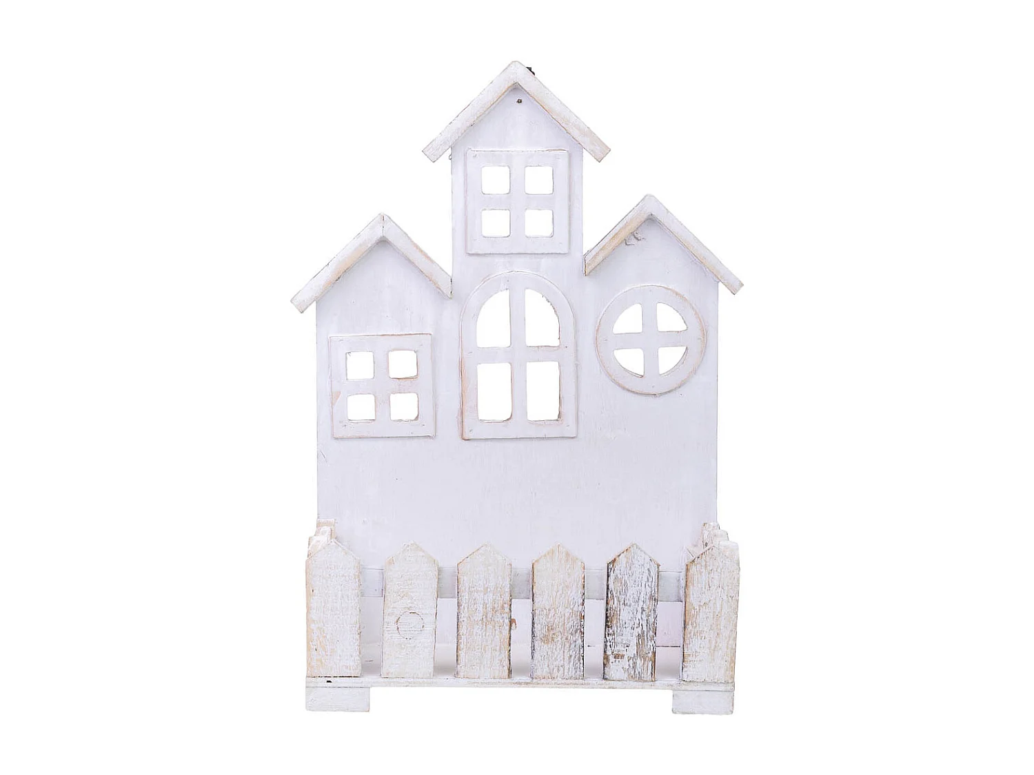 Suporte para vasos de flores em madeira 32x17x44h cm