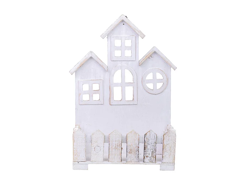 Suporte para vasos de flores em madeira 32x17x44h cm