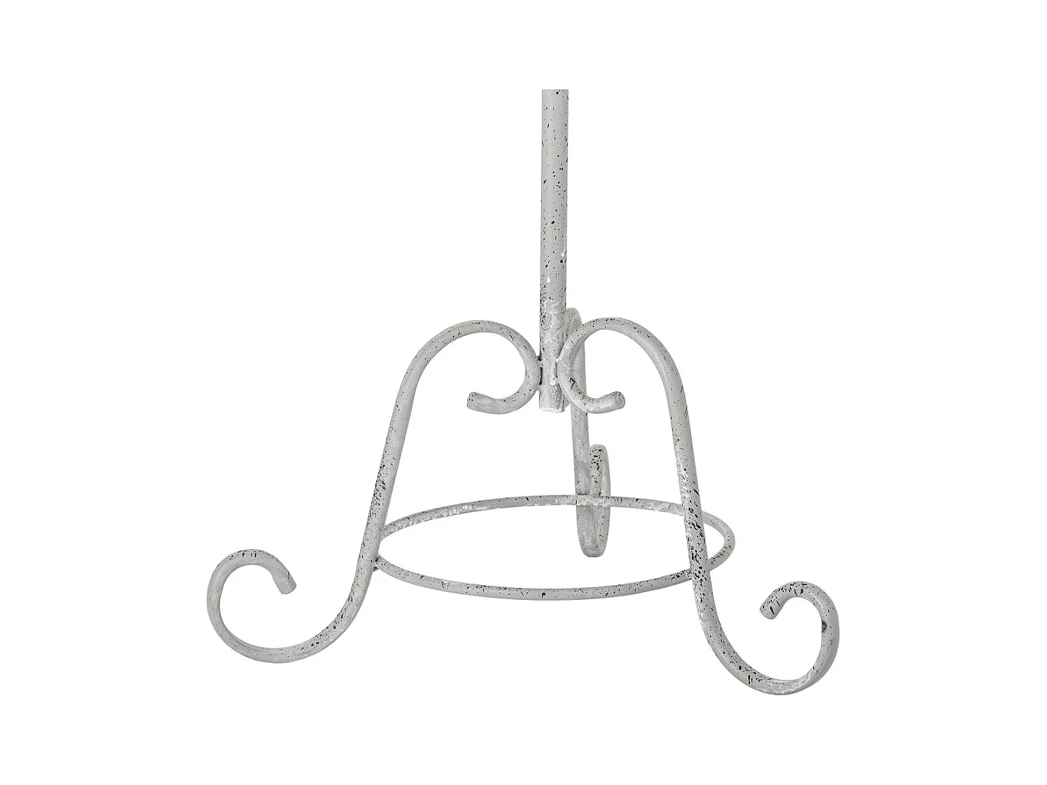 Suporte para vasos de flores em metal para 3 vasos 43,82x38,74x169,55h