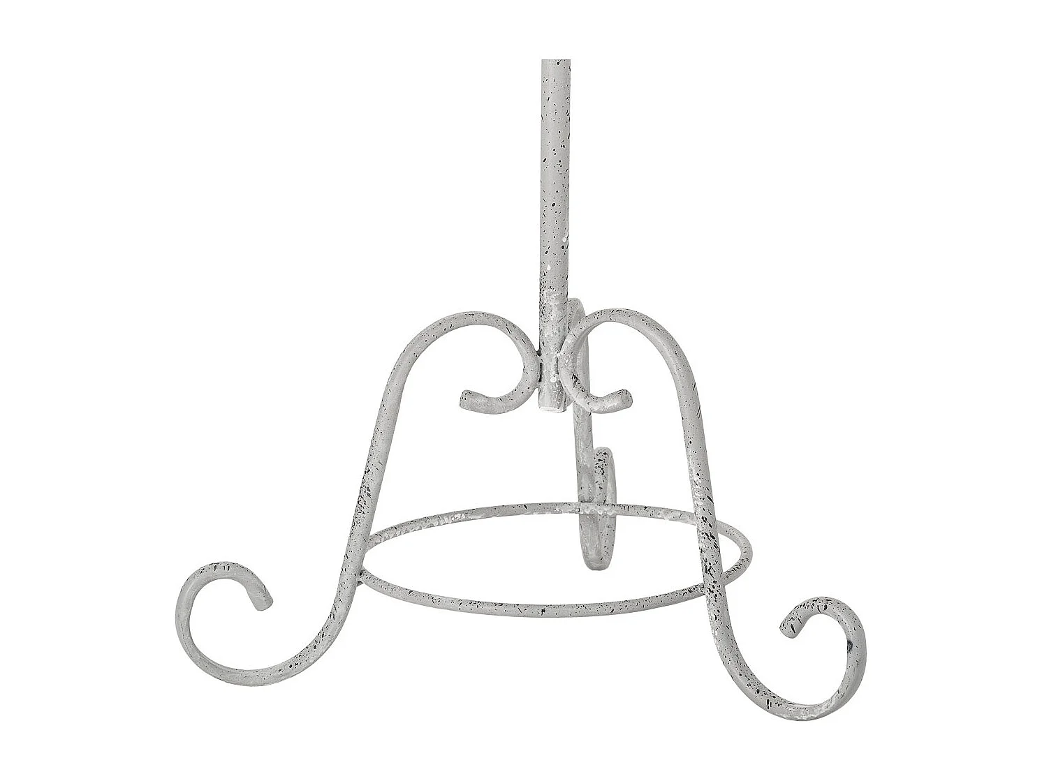 Blumentopfständer aus Metall für 3 Töpfe 43,82x38,74x169,55h cm