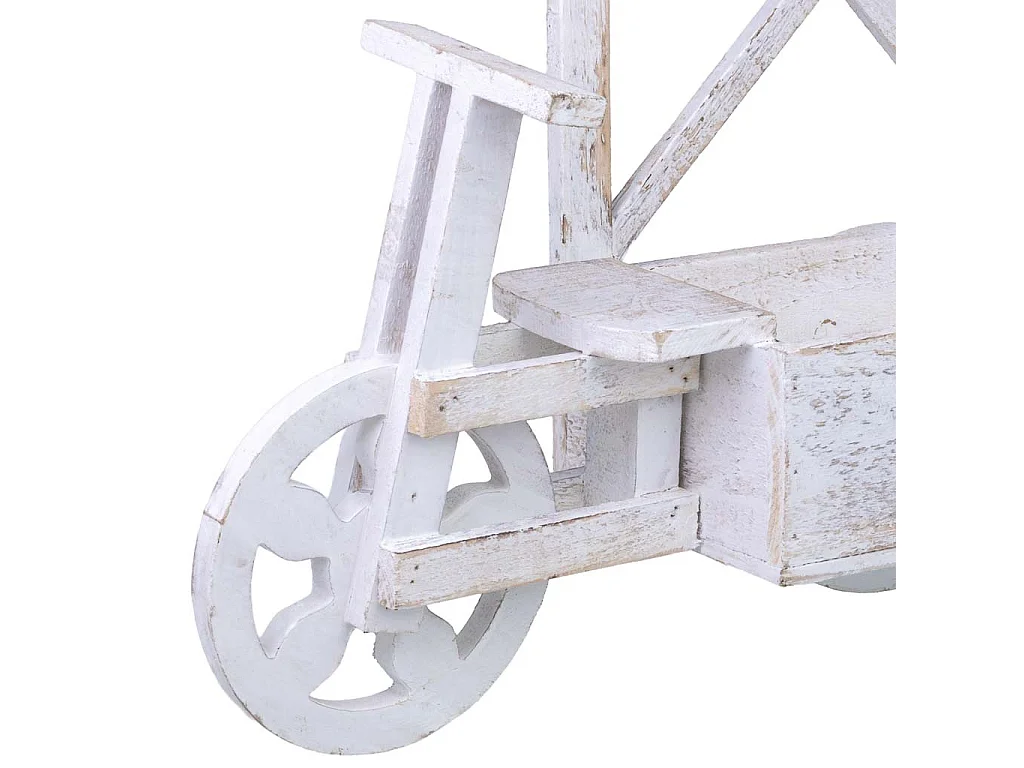 Portavaso in legno 43x17x39h cm