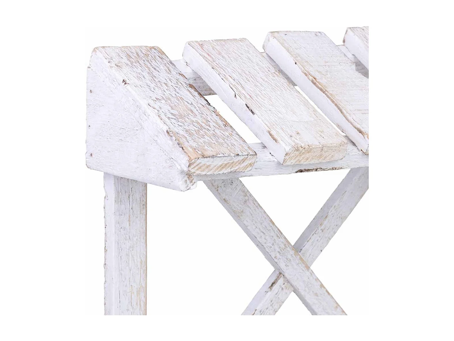 Portavaso in legno 43x17x39h cm