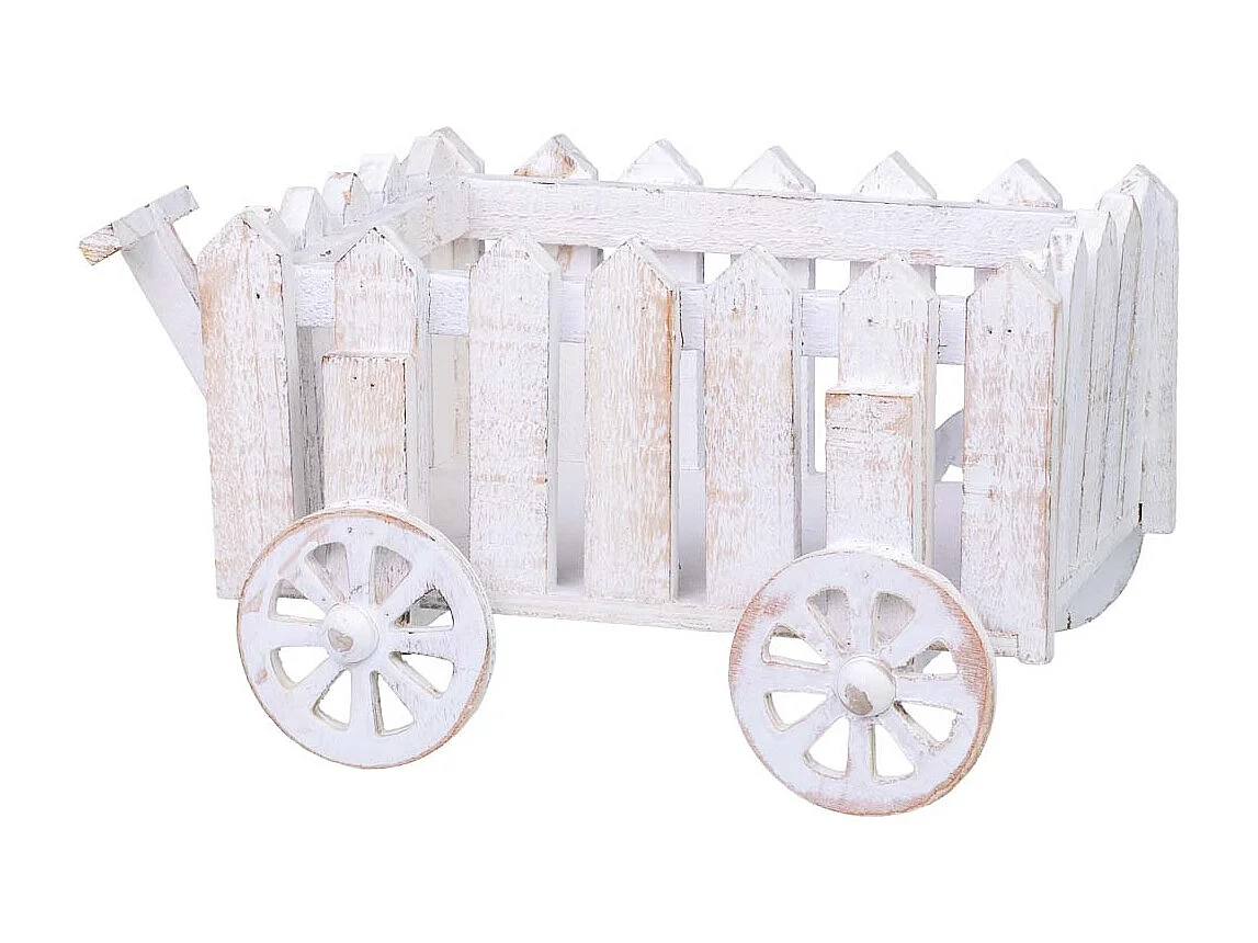 Pflanzständer aus Holz 2er Set 28x22x18h-22x12x12h cm