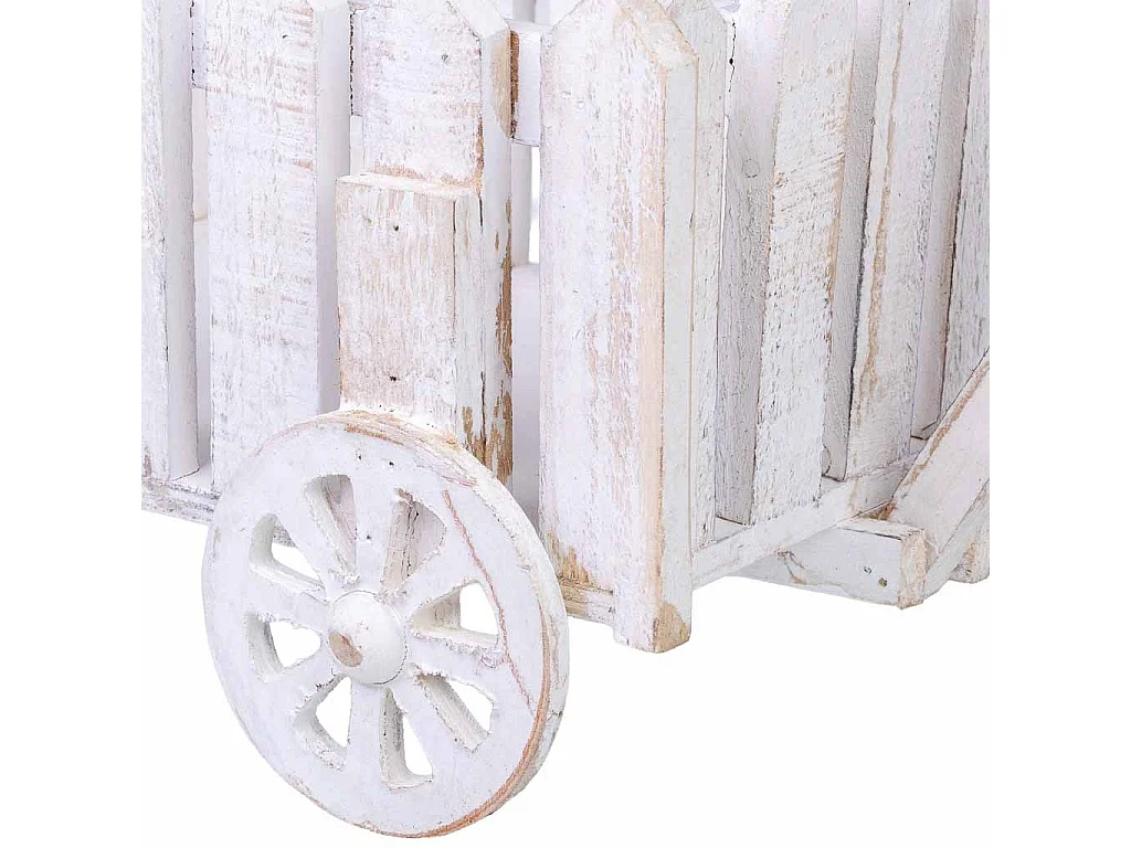 Pflanzständer aus Holz 2er Set 28x22x18h-22x12x12h cm