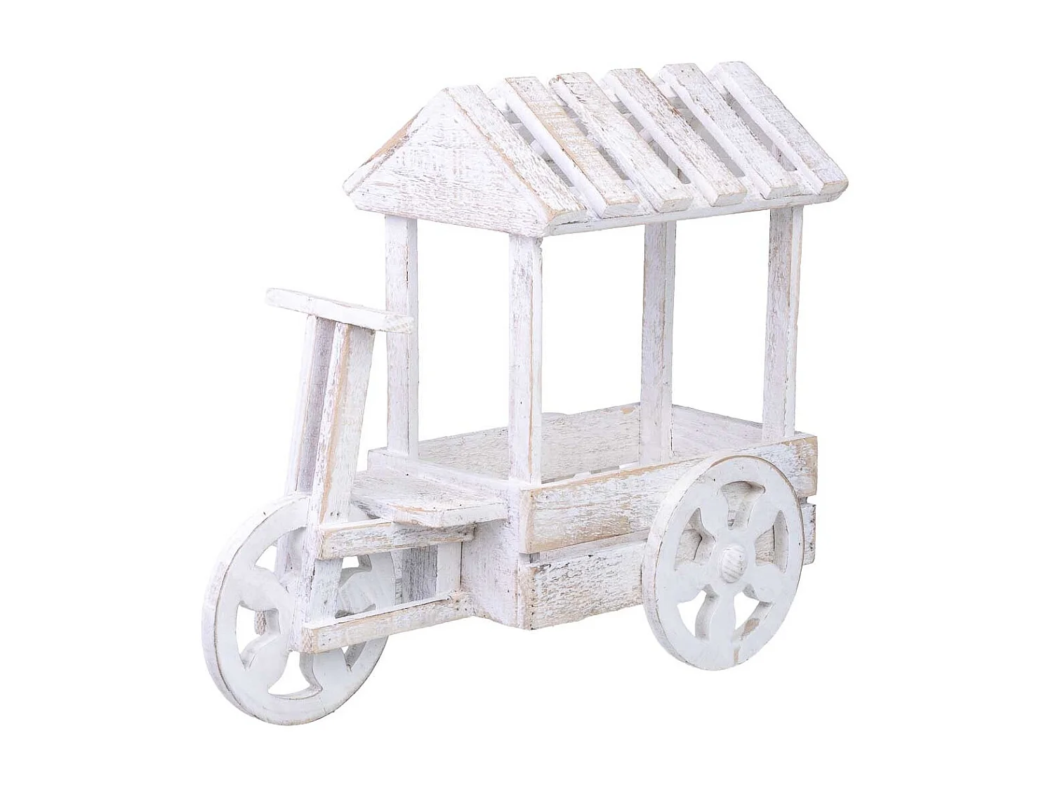 Blumentopfständer aus Holz 46x18x40h cm