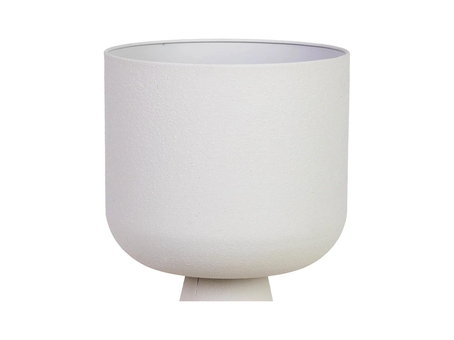 Floreira em metal 23,5x23,5x46h cm